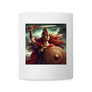 Keltischer Krieger - Tasse - Weiß - Vorne