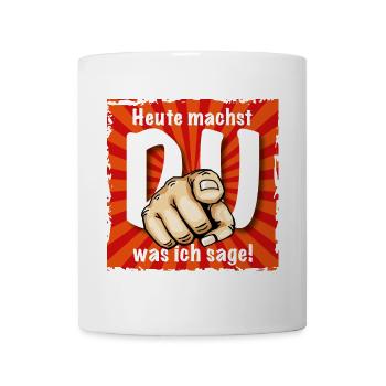 Starker Spruch - Tasse - Weiß - Vorne