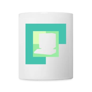 Computer Tech Computerarbeit - Tasse - Weiß - Vorne
