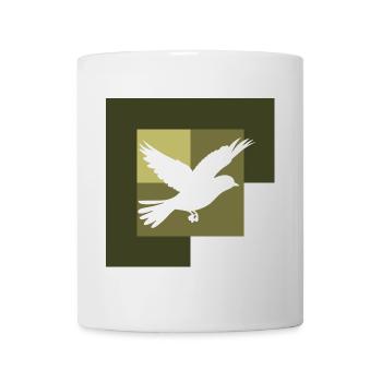 Ailes d’oiseau animal - Mug blanc - blanc - Devant