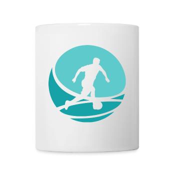 Soccer Beach Soccer - Mug blanc - blanc - Devant