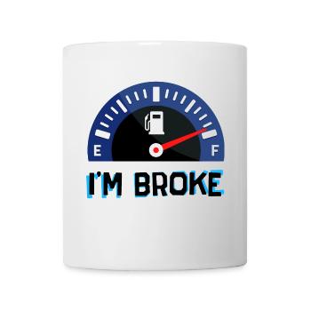 Déclaration de la pompe à essence de la station-service de ravitaillement - Mug blanc - blanc - Devant