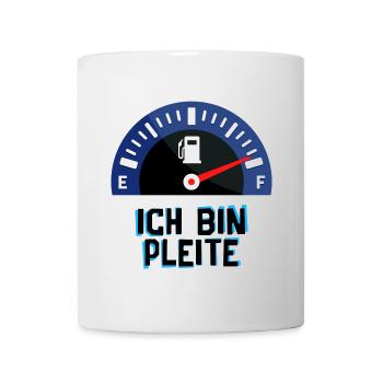 Station-service Essence Énergie Ravitaillement en carburant Électricité - Mug blanc - blanc - Devant