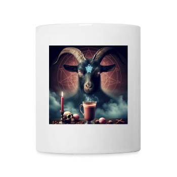 Satan anrufen - Tasse - Weiß - Vorne
