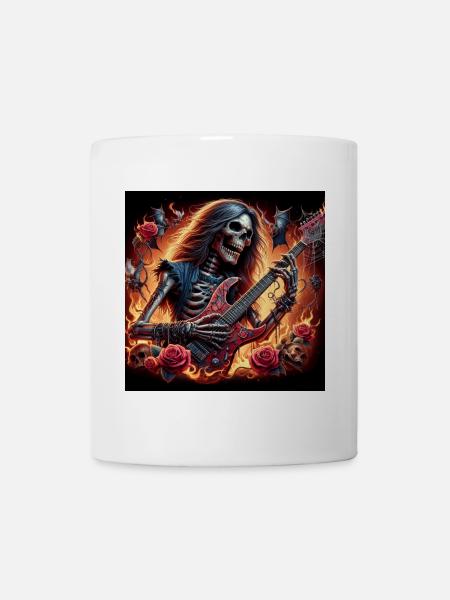 Metalhead After Death - Mug - white