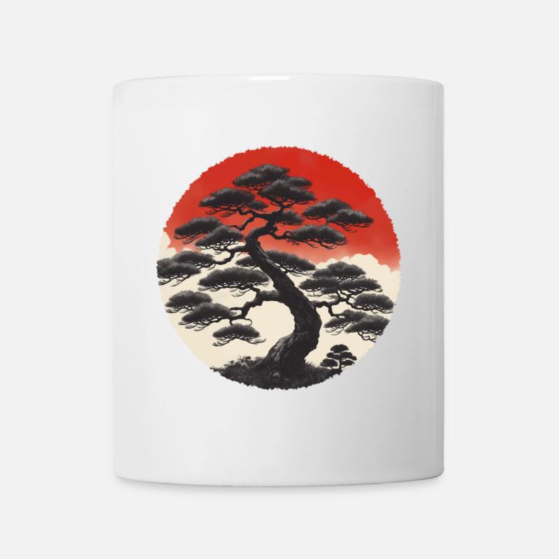 Asiatische Landschaft - Tasse - Weiß