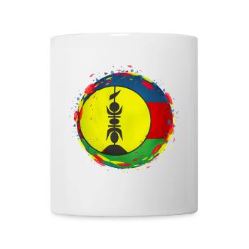 Neukaledonien, Kanak, Noumea - Tasse - Weiß - Vorne