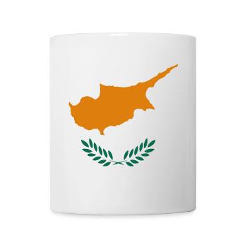 Zypern Stil Design T-Shirt - Tasse - Weiß - Vorne