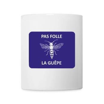 Not crazy wasp - Mug - white - Front