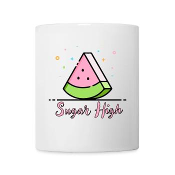 Euphorie du sucre de pastèque - Mug blanc - blanc - Devant