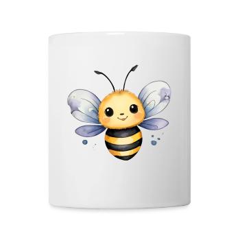Kleines Bienchen - Tasse - Weiß - Vorne