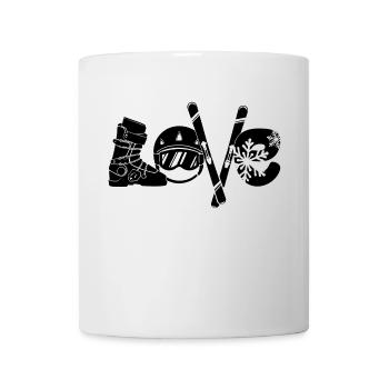 Wintersport Spruch Eishockey Schifahrer Schnee - Tasse - Weiß - Vorne
