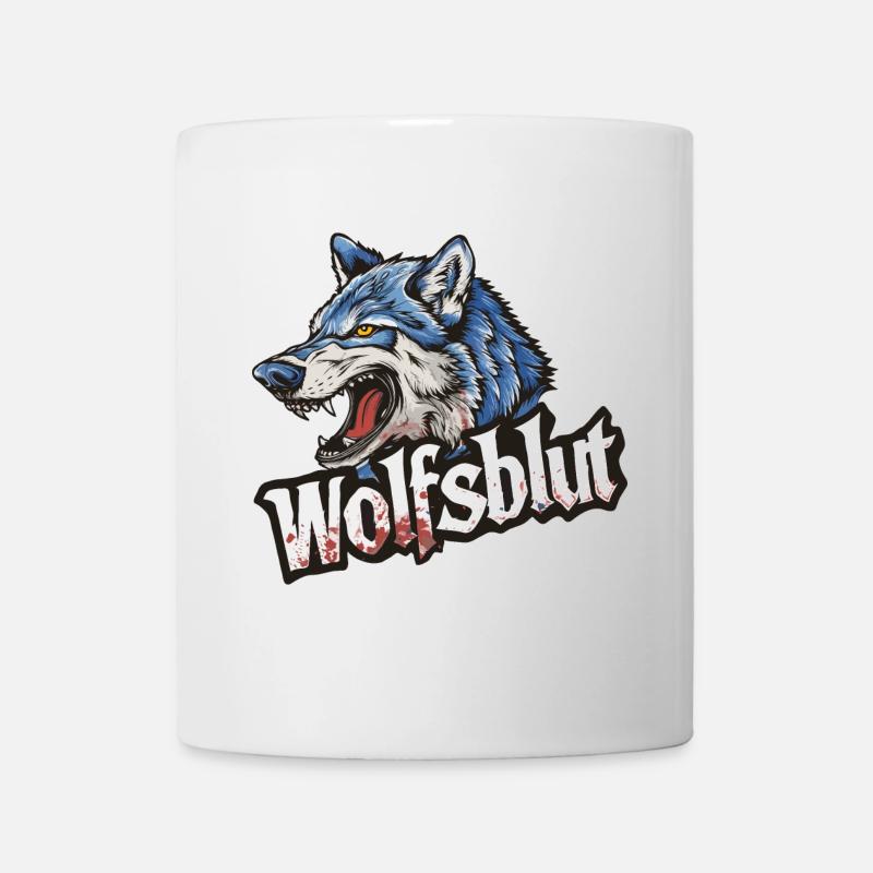 Wolfsblut Werwolf Logo - Tasse - Weiß