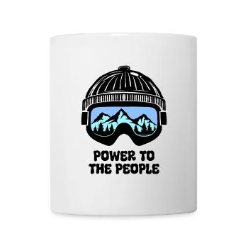 Skier Statement Winter Sports Winter Holidays Mountain - Mug - white - Front