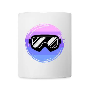 Wintersaison Wintersport Schifahren Schnee Winter - Tasse - Weiß - Vorne
