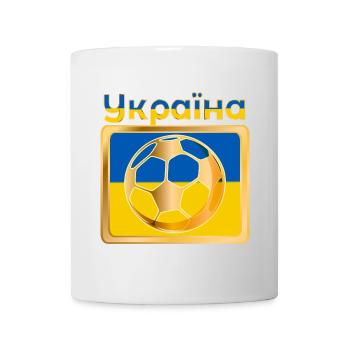SOCCER UKRAINE Україна - Mug - white - Front