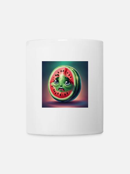 Wassermelone, Obst, Palästina - Tasse - Weiß