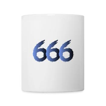 666 Satan Symbol - Devil - Evil - Mug - white - Front