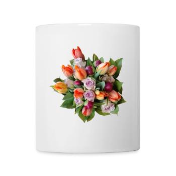 Bouquet of Flowers – Pastel Dreams - Mug - white - Front
