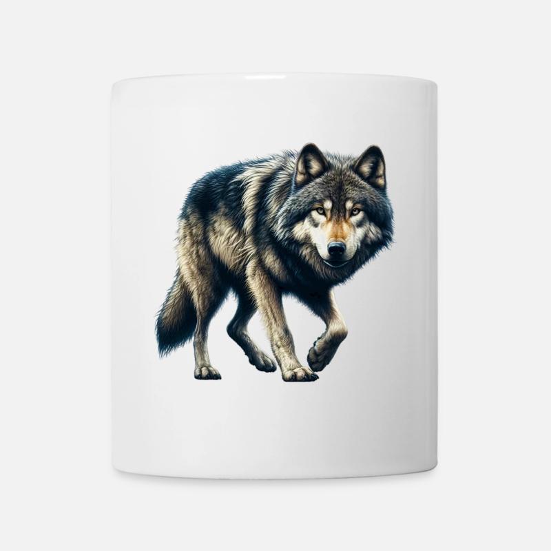 Wolf - Mug - white