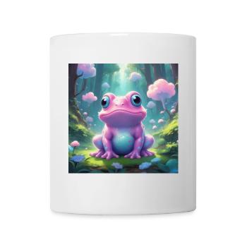 Frog in the enchanted forest - Mug - white - Front
