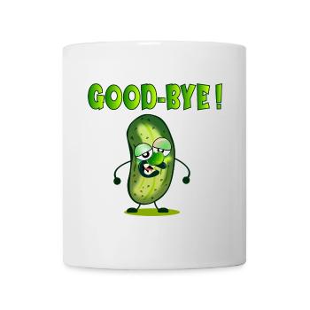 ADIEU AU REVOIR - CORNICHONS - Mug blanc - blanc - Devant