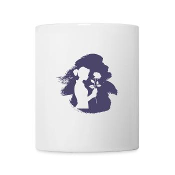 Bouquet de fleurs Jardinier amateur Fleuriste - Mug blanc - blanc - Devant