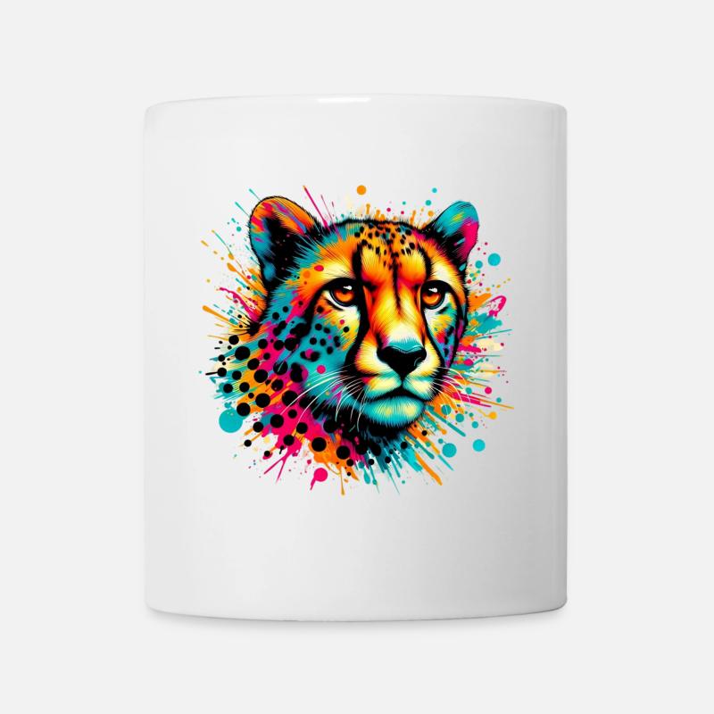 Gepard - Tasse - Weiß