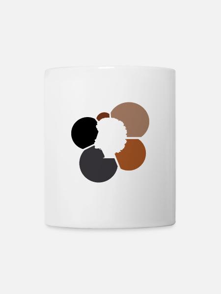 70s Afro Soul - Tasse - Weiß