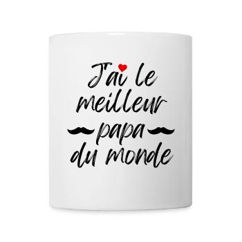 I have the best dad in the world - Mug - white - Front