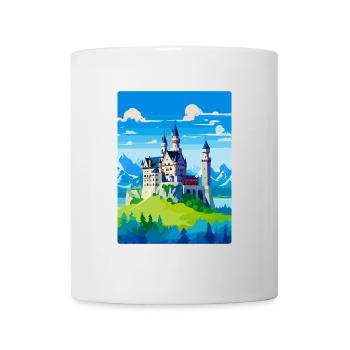 Neuschwanstein Germany Vintage Travel Poster WPA - Mug - white - Front