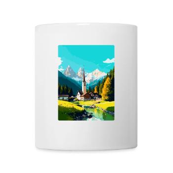 Garmisch Partenkirchen Germany Travel Poster WPA - Mug - white - Front