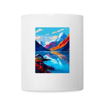 Fjords Norway Vintage Travel Poster WPA Souvenir - Mug - white - Front