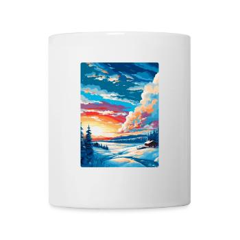 Kiruna Sweden Vintage Travel Poster WPA Souvenir - Mug - white - Front