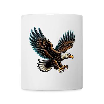 Adler - Tasse - Weiß - Vorne