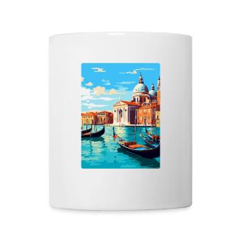 Venice Italy Vintage Travel Poster WPA Souvenir - Mug - white - Front