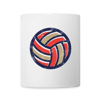 Volleyball Vintage - Tasse - Weiß - Vorne
