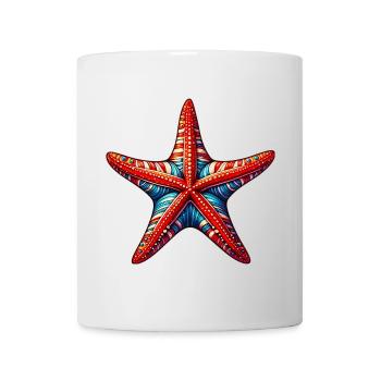 Étoile de mer - Mug blanc - blanc - Devant
