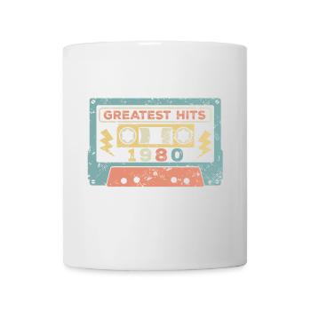 Millésime 1980 - Mug blanc - blanc - Devant