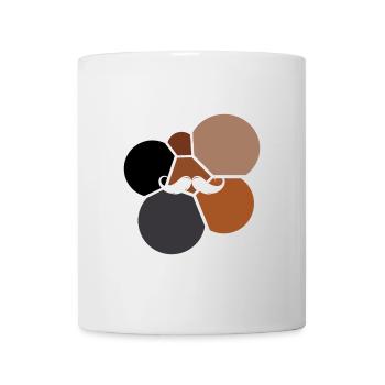 Schnurrbart November Baertig - Tasse - Weiß - Vorne