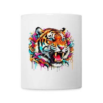 Tiger - Mug - white - Front