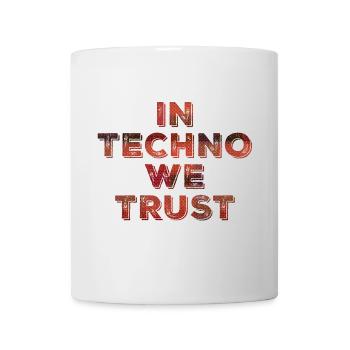 En Techno Music nous faisons confiance - Mug blanc - blanc - Devant