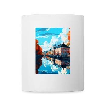 Karlstad Sweden Vintage Travel Poster Souvenir WPA - Mug - white - Front