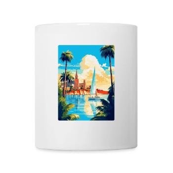 Palma De Mallorca Spain Vintage Travel Poster WPA - Mug - white - Front