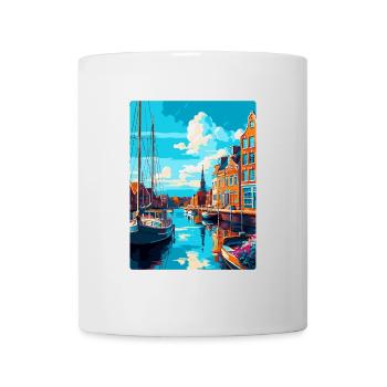 Dordrecht Niederlande Vintage Reiseposter WPA - Tasse - Weiß - Vorne