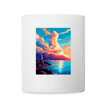 Neuchatel Switzerland Vintage Travel Poster WPA - Mug - white - Front