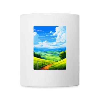 Bergisches Land Deutschland Vintage Reiseposter WPA - Tasse - Weiß - Vorne