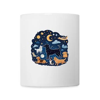 Dogs Under the Stars - Mug - white - Front