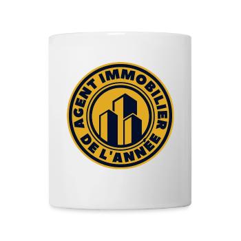 Immobilienmakler des Jahres - Tasse - Weiß - Vorne