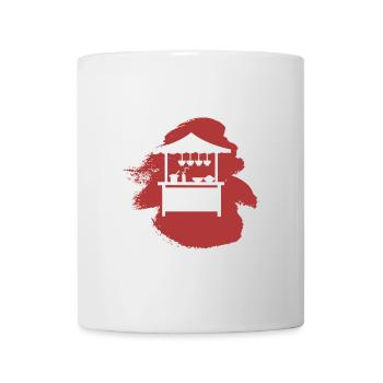 Imbisswagen Imbiss - Tasse - Weiß - Vorne